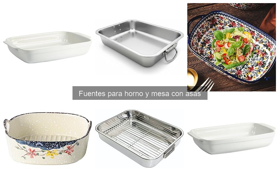 Ventajas de las Fuentes con Asas para Servir en la Mesa