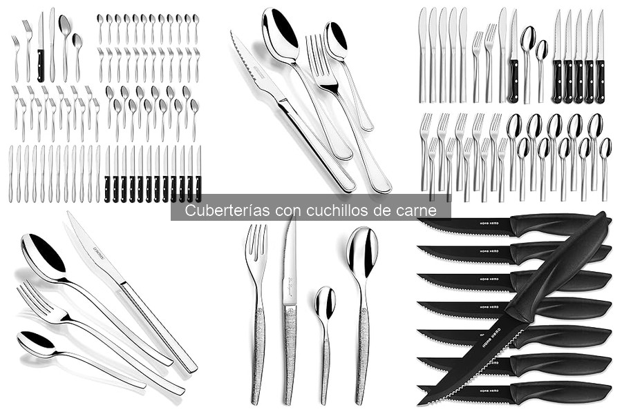 Ventajas de usar cuberterías con cuchillos de carne