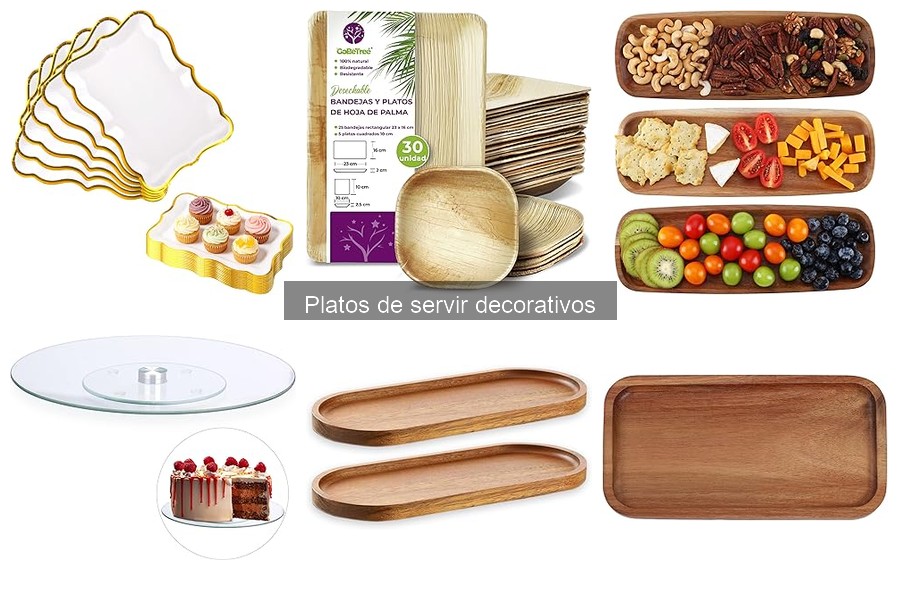 Ventajas de usar platos de servir decorativos en tus comidas