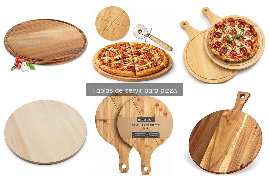 Ventajas de usar tablas de servir para pizza