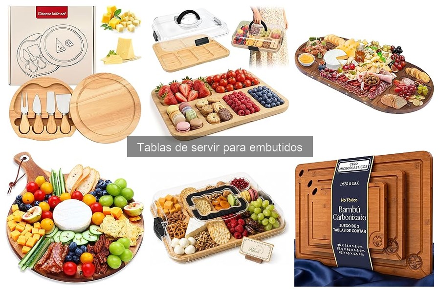 Ventajas y desventajas de las tablas de servir para embutidos