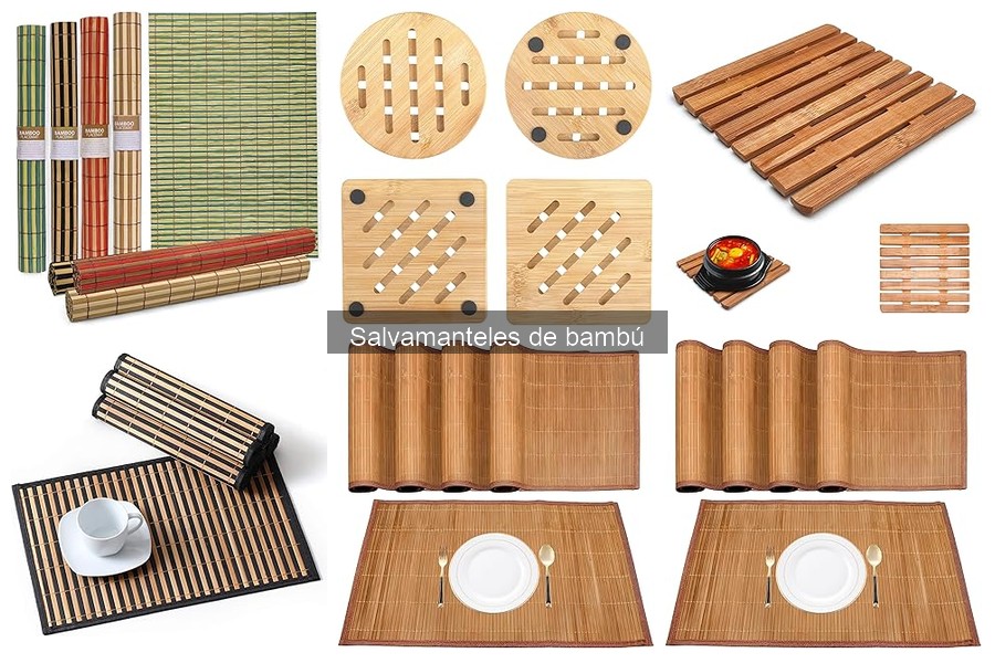 Ventajas y desventajas de los salvamanteles de bambú